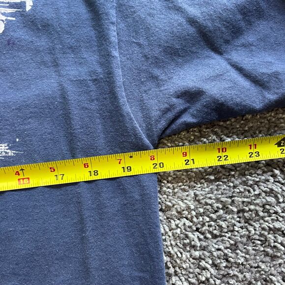 Vintage 90s Tampa Bay Lightning T Shirt No Pain No Game Single Stitch Size Large - Picture 7 of 8